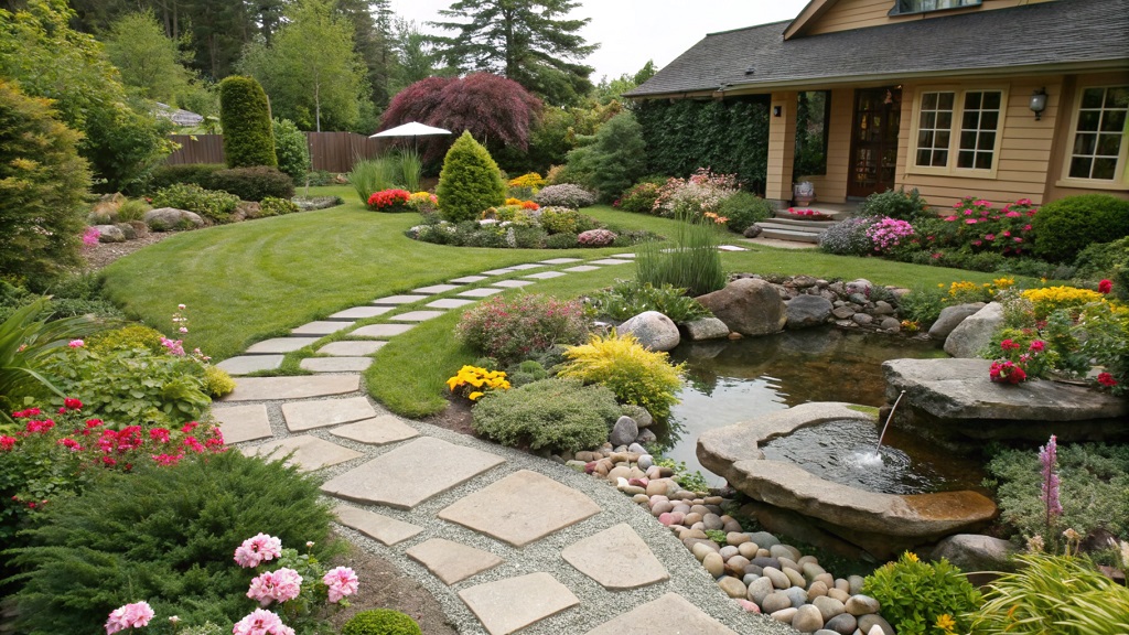 landscaping with rocks
