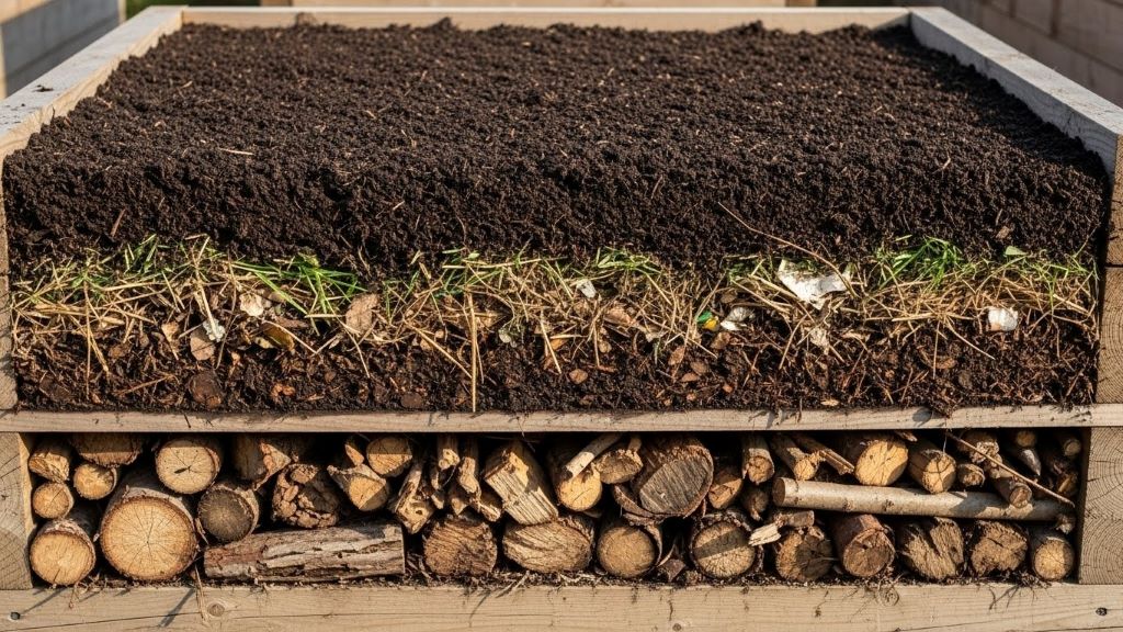 How to Fill Raised Garden Beds Using Yard Waste
